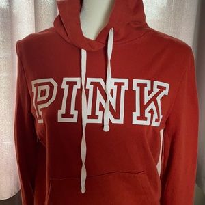Pink lightweight hoodie